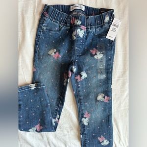 Gap toddler jeans 5T Minnie Mouse